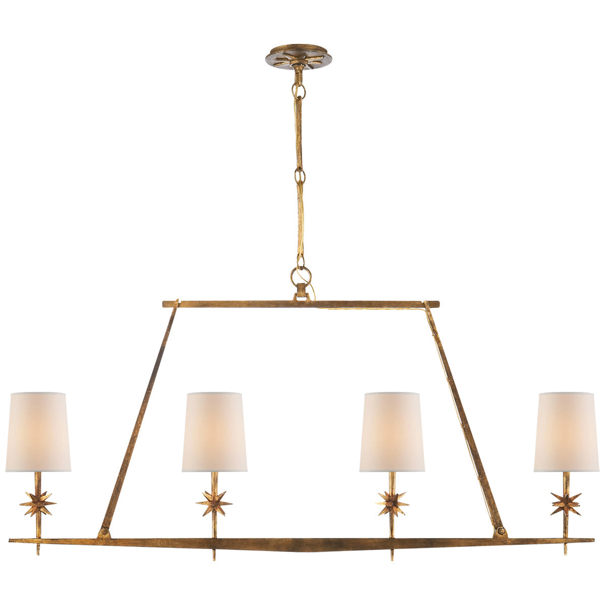 Visual Comfort Etoile Linear Chandelier