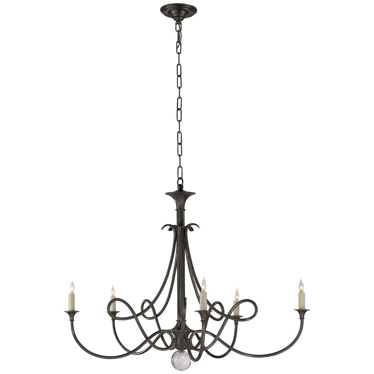 Visual Comfort Double Twist Large Chandelier