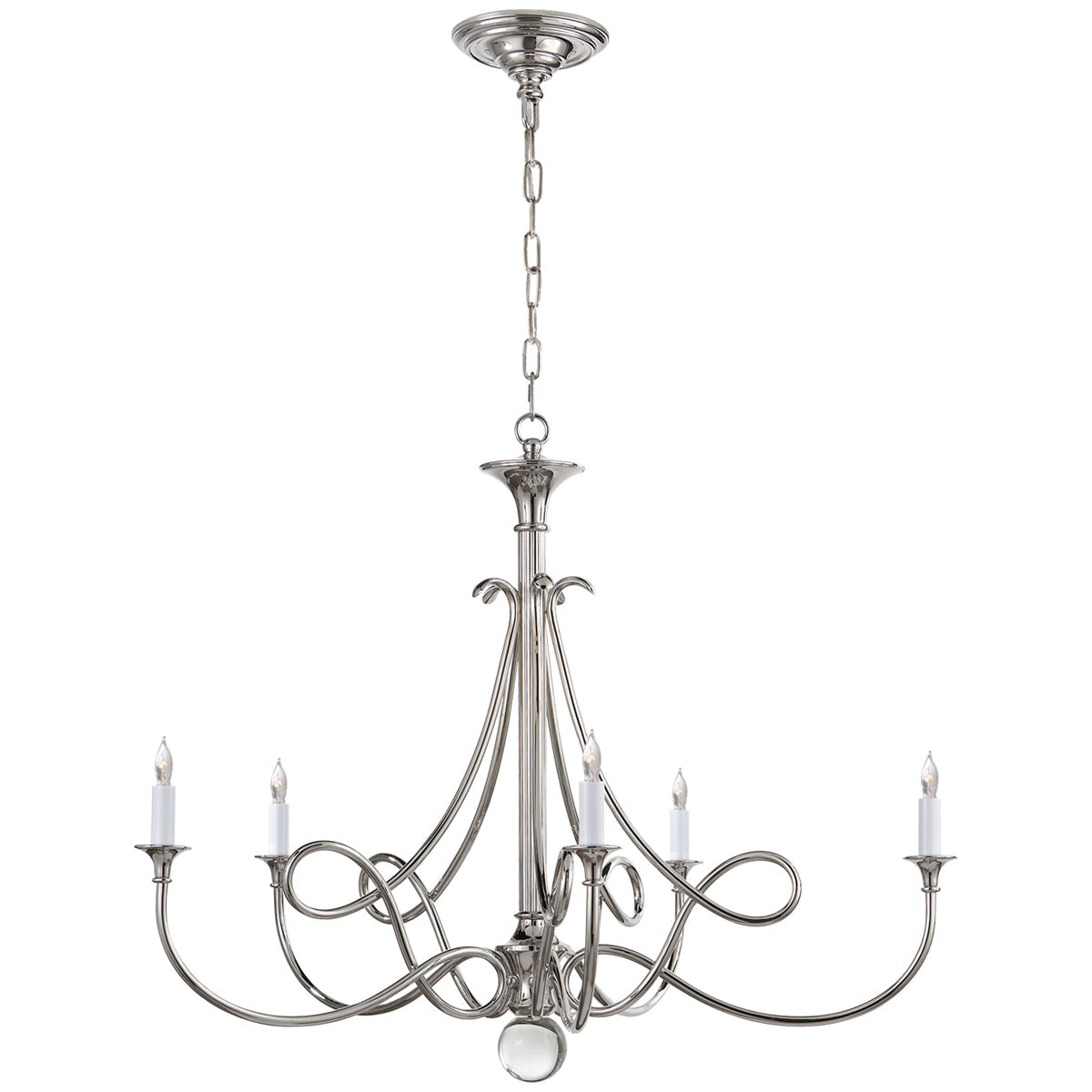 Visual Comfort Double Twist Large Chandelier