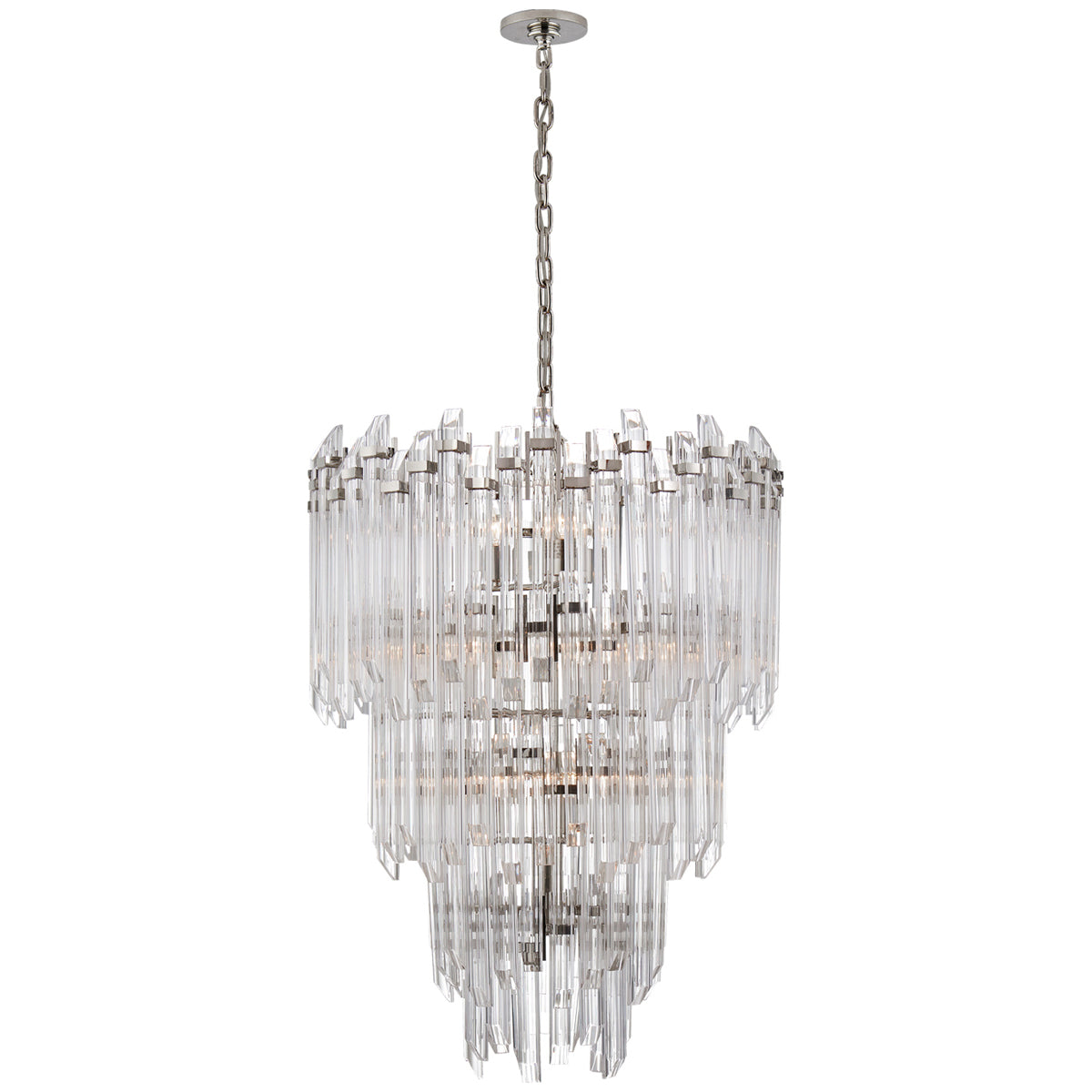 Visual Comfort Adele Three-Tier Waterfall Chandelier