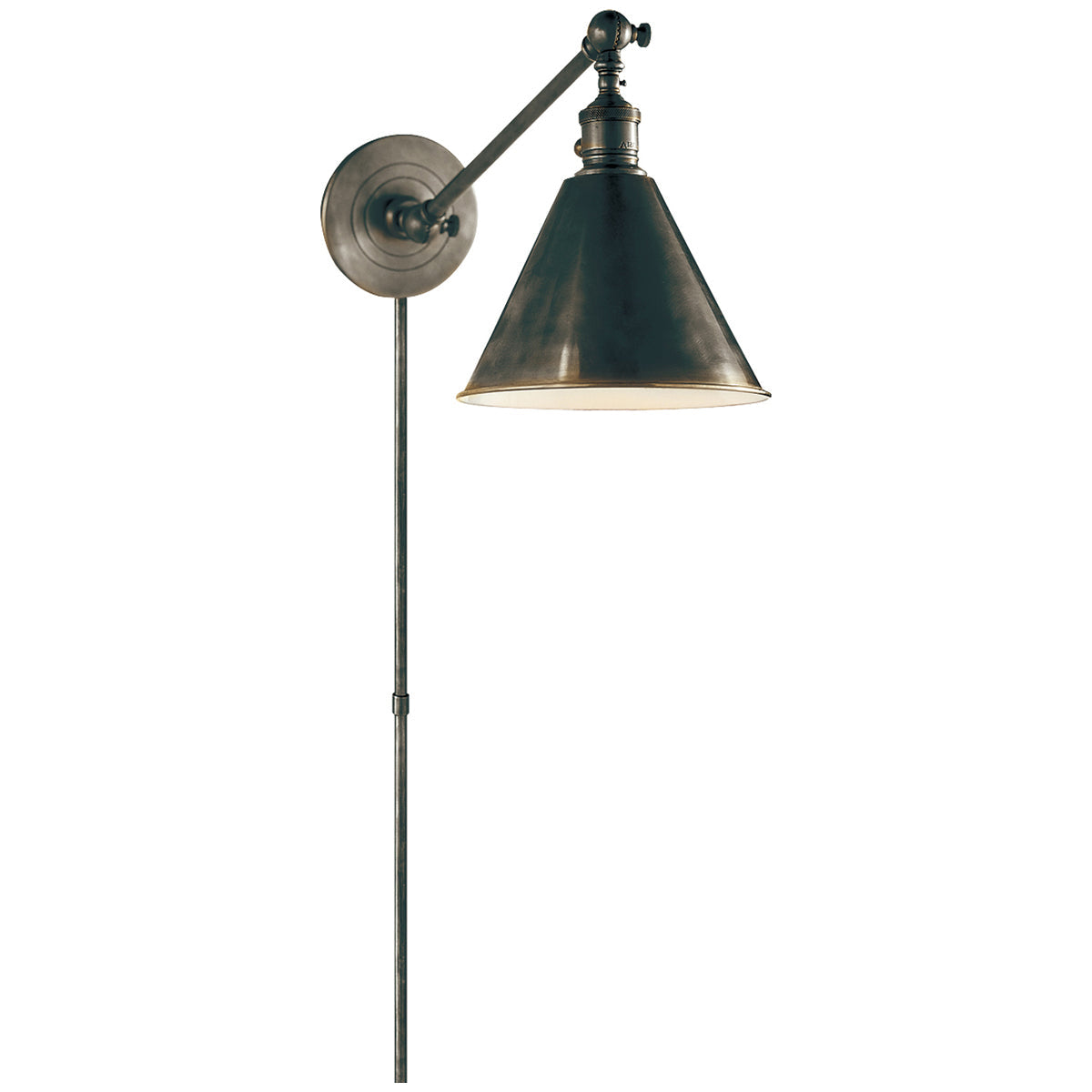 Visual Comfort Boston Functional Single Arm Library Light