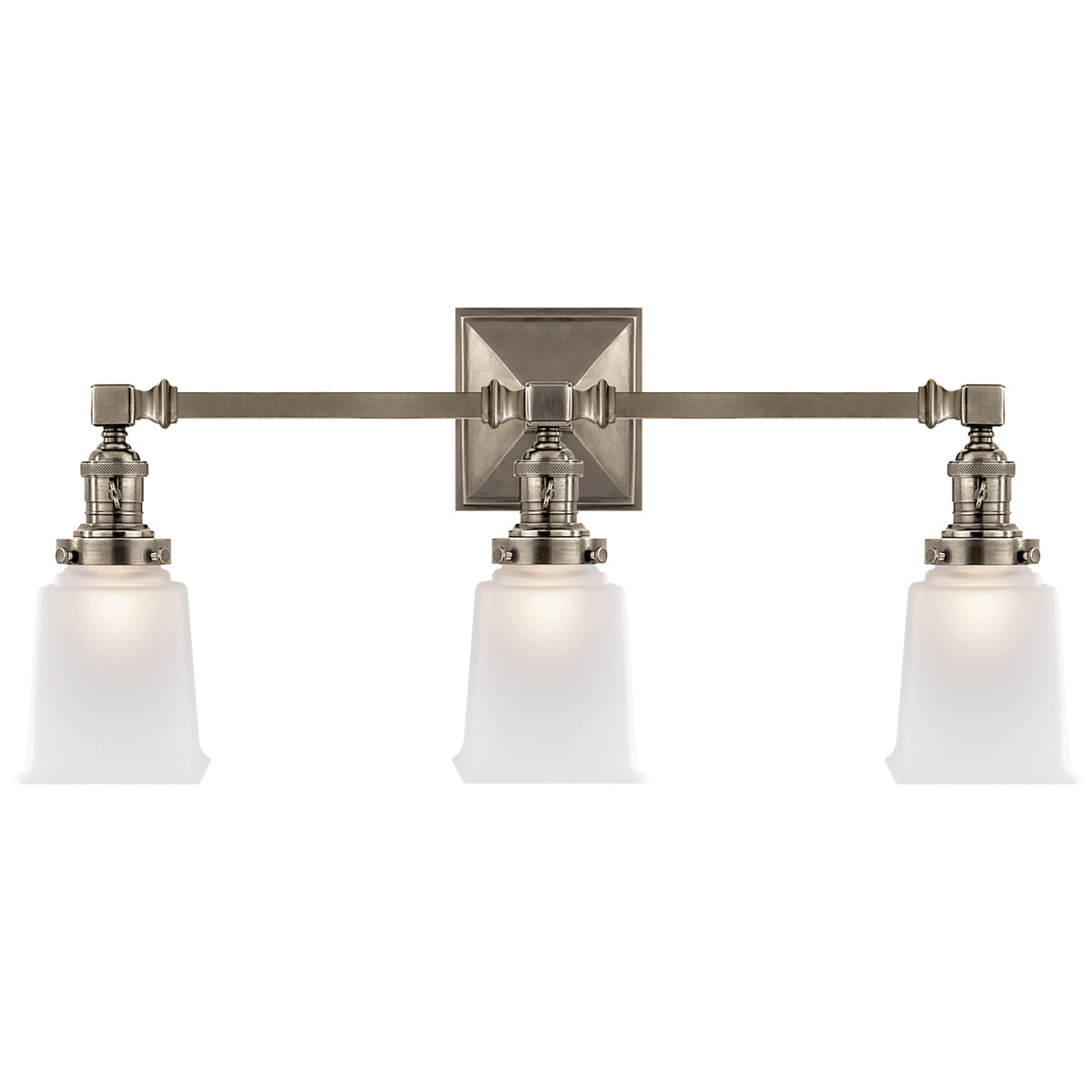 Visual Comfort Boston Square Triple Light Sconce