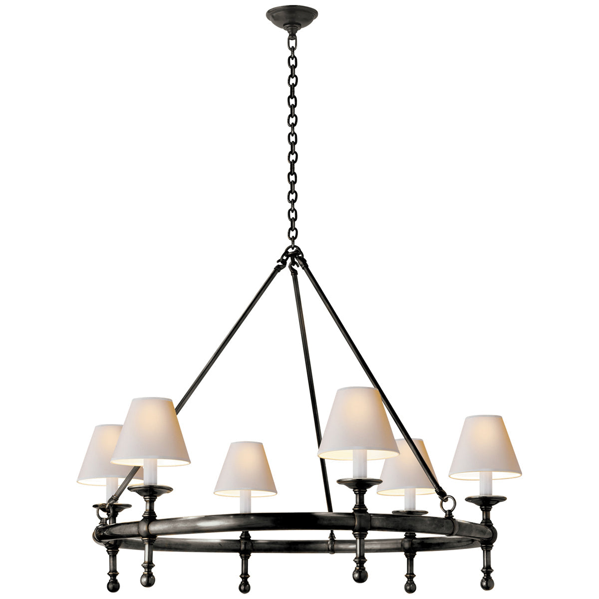 Visual Comfort Classic Ring Chandelier