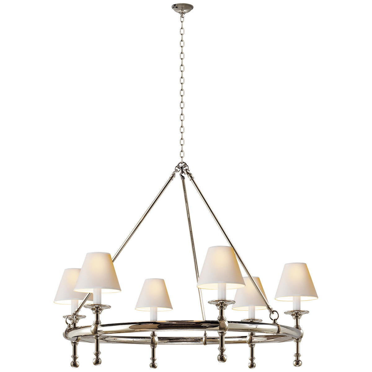 Visual Comfort Classic Ring Chandelier