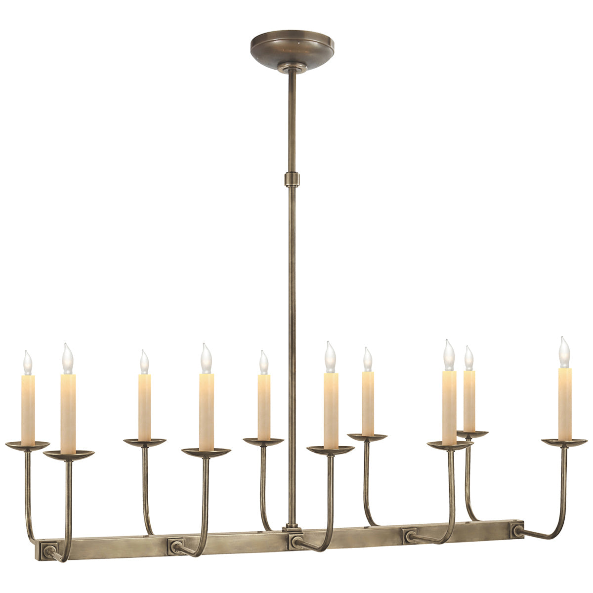 Visual Comfort Linear Branched Chandelier