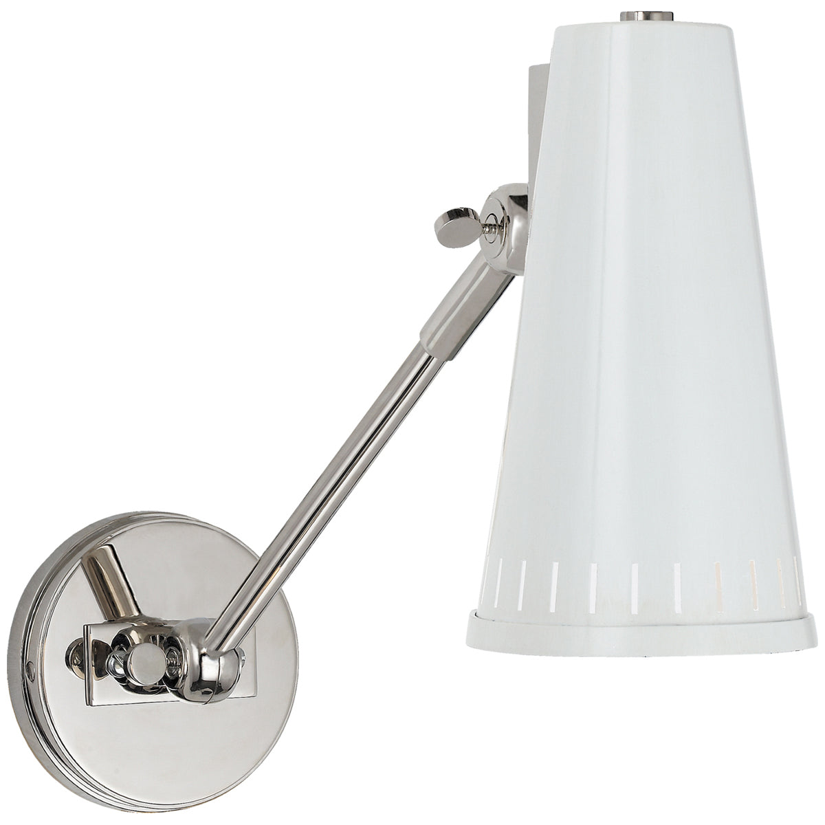 Visual Comfort Antonio Adjustable One-Arm Wall Lamp