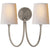 Visual Comfort Reed Double Sconce