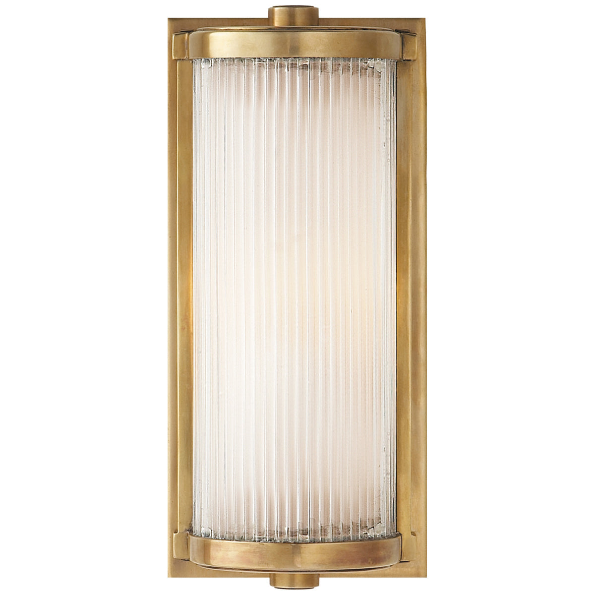 Visual Comfort Dresser Short Glass Rod Light