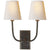 Visual Comfort Hulton Double Sconce