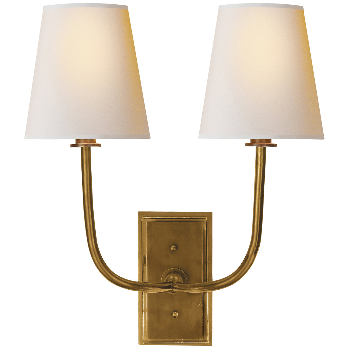 Visual Comfort Hulton Double Sconce