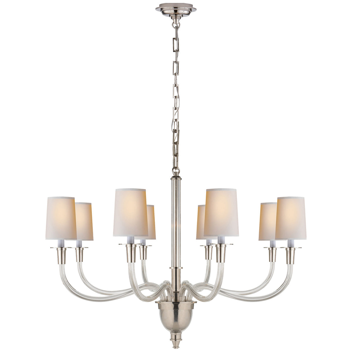 Visual Comfort Vivian Large One-Tier Chandelier