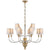 Visual Comfort Vivian Large Two-Tier Chandelier