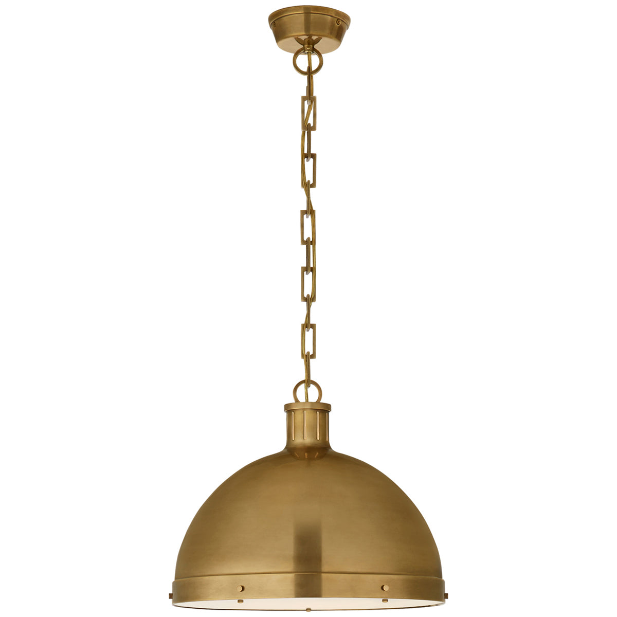 Visual Comfort Hicks Extra Large Pendant with Acrylic Diffuser