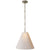 Visual Comfort Goodman Small Hanging Light with Paper Shade