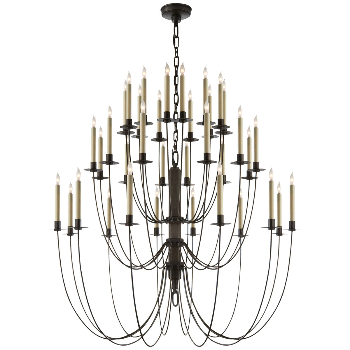 Visual Comfort Erika Three-Tier Chandelier