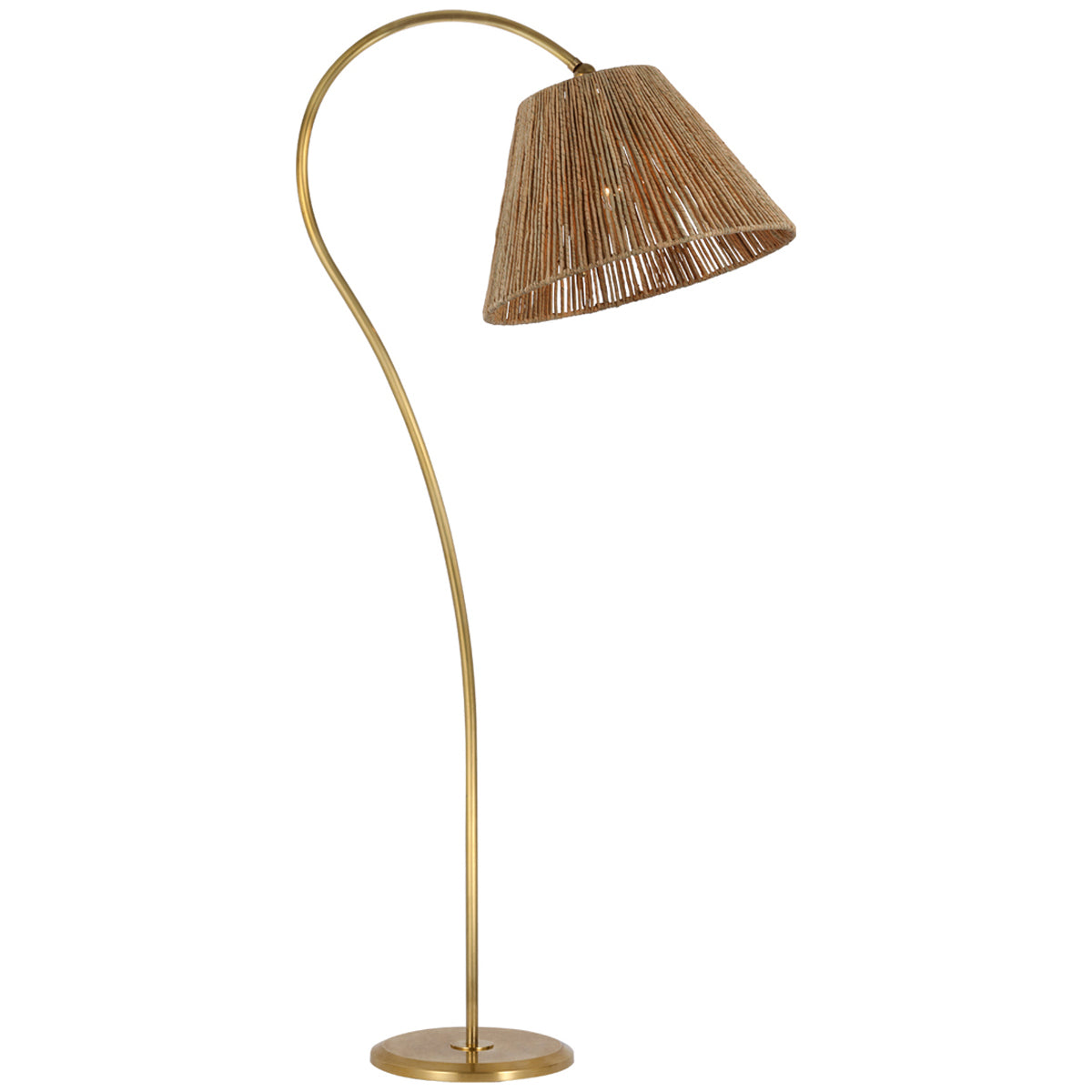 Visual Comfort Dume Large Arched Floor Lamp