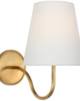 Visual Comfort Lyndsie Small Sconce with Linen Shade