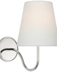 Visual Comfort Lyndsie Small Sconce with Linen Shade