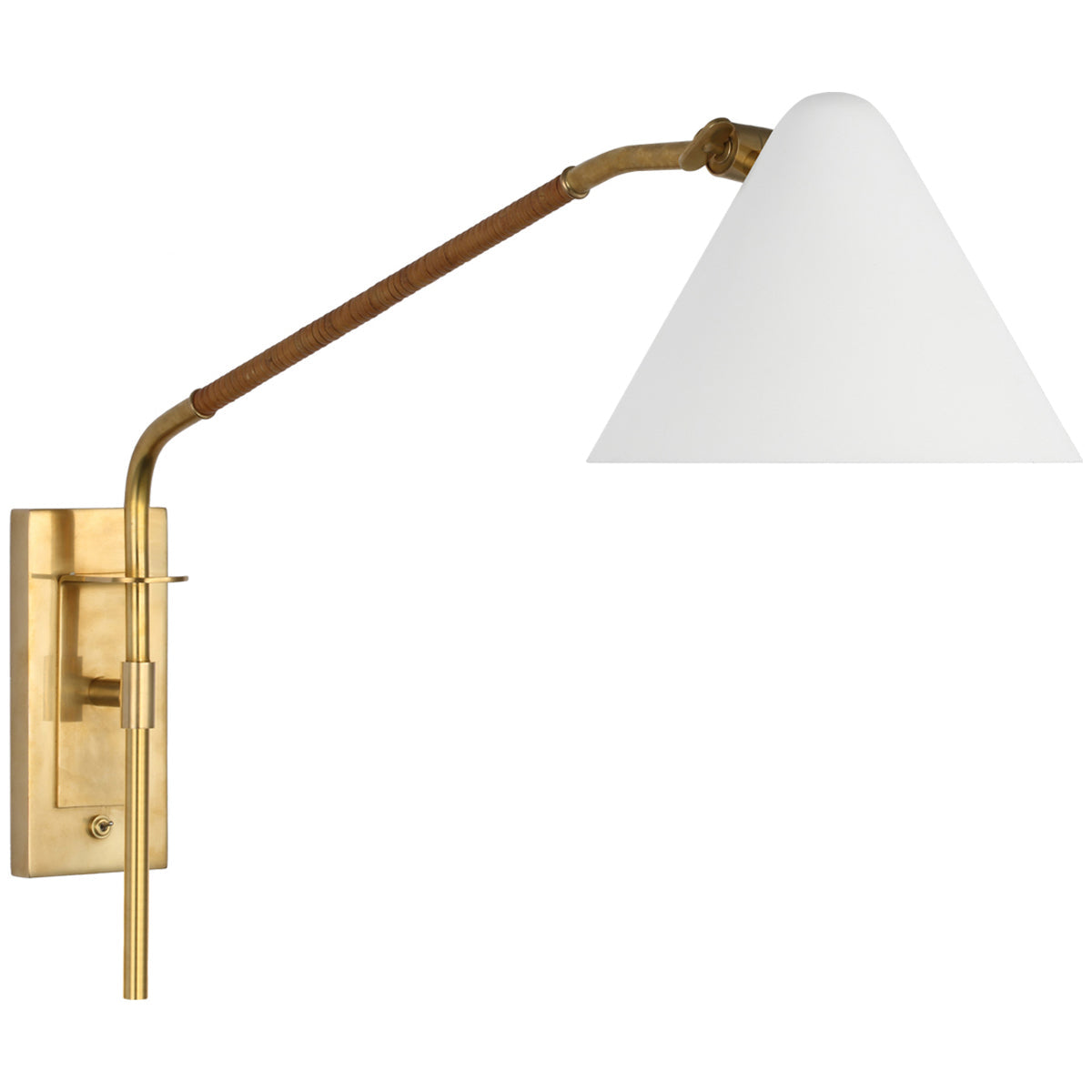 Visual Comfort Laken Medium Articulating Wall Light