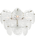 Visual Comfort Loire Large Tiered Flush Mount