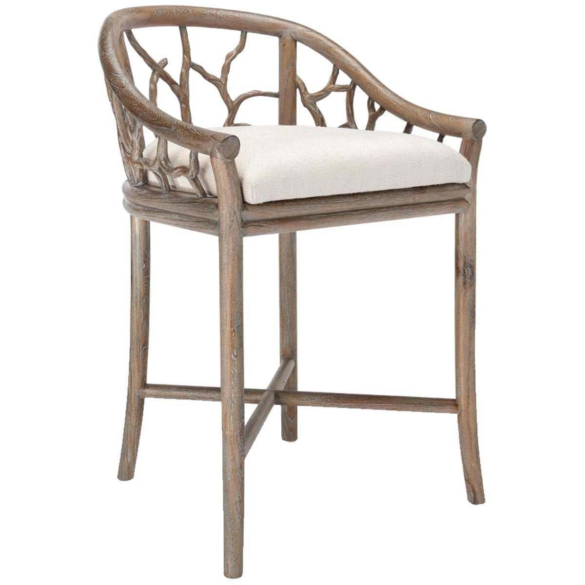 Villa &amp; House Bosco Counter Stool - Driftwood