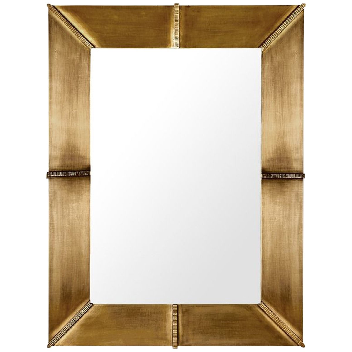 Villa &amp; House Brea Mirror - Antique Brass