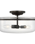 Visual Comfort Lorford Medium Semi-Flush Mount