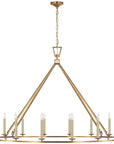 Visual Comfort Darlana Oversized Single Ring Chandelier