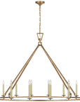 Visual Comfort Darlana Oversized Single Ring Chandelier