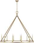 Visual Comfort Darlana Grande Single Ring Chandelier