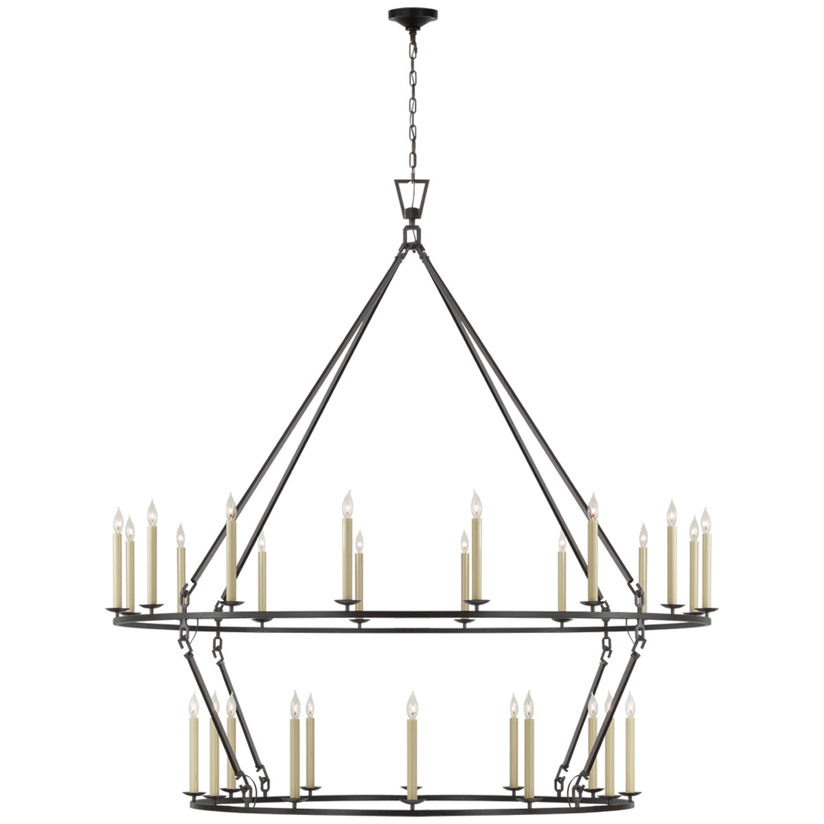 Visual Comfort Darlana Grande 2-Tier Chandelier