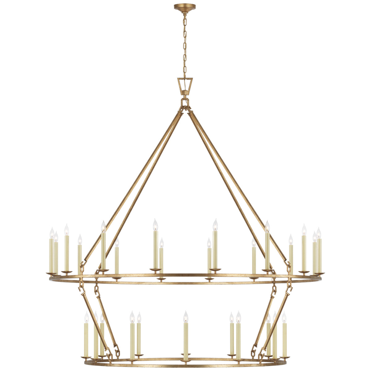 Visual Comfort Darlana Grande 2-Tier Chandelier