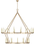 Visual Comfort Darlana Grande 2-Tier Chandelier