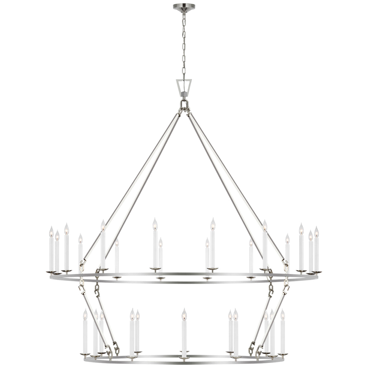 Visual Comfort Darlana Grande 2-Tier Chandelier