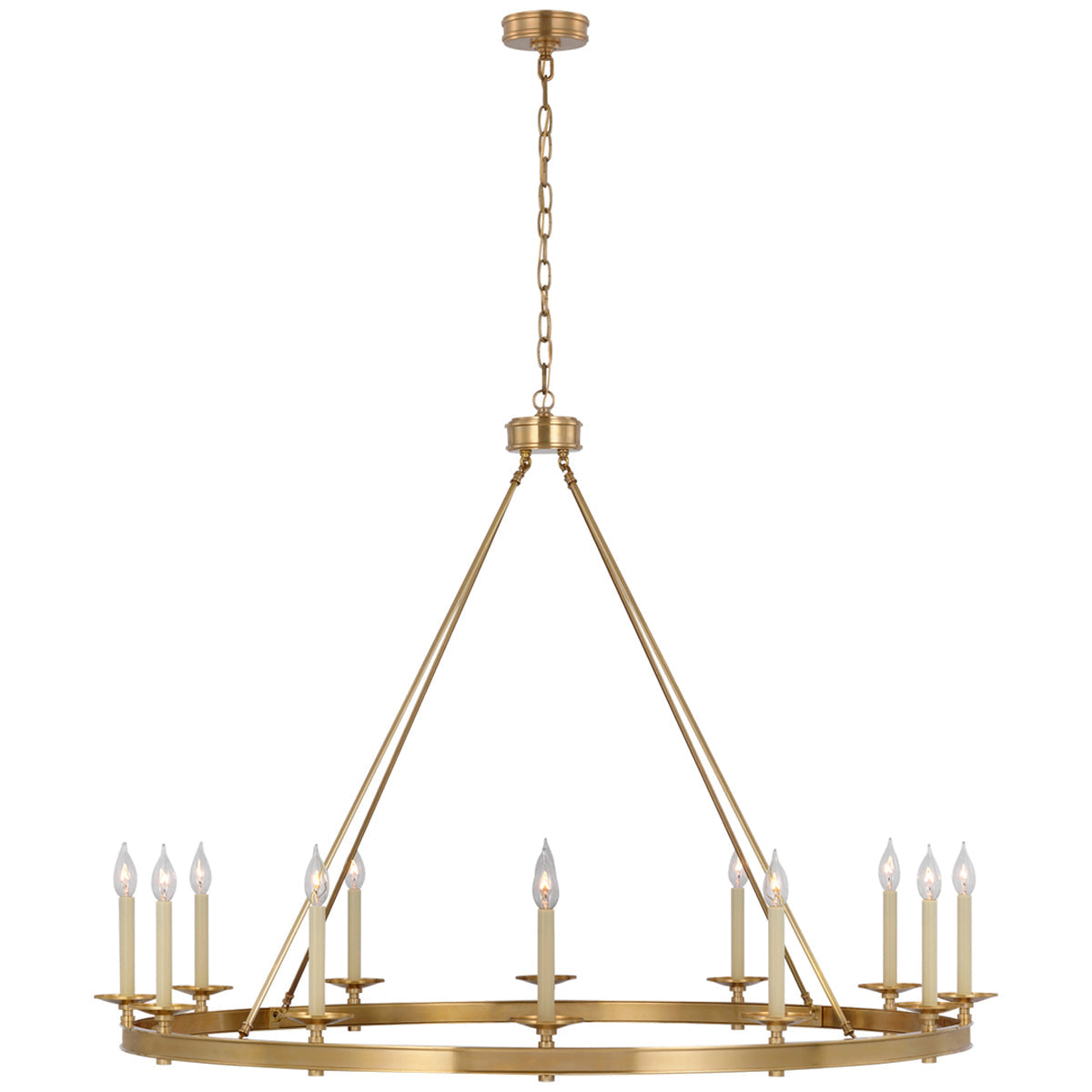 Visual Comfort Launceton Grande Ring Chandelier