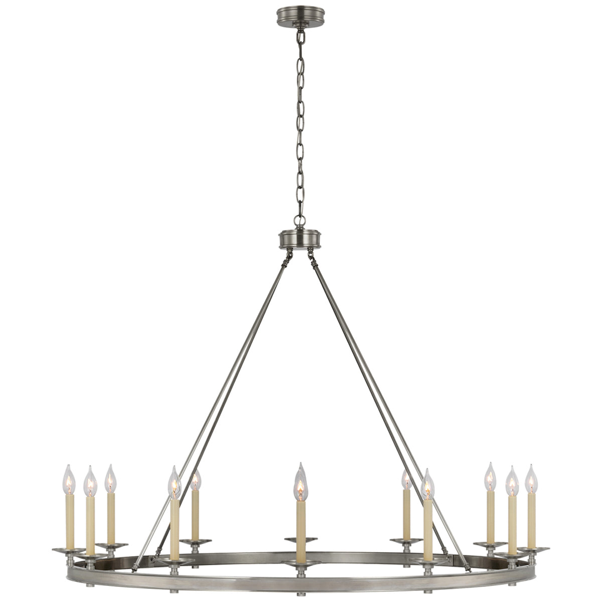 Visual Comfort Launceton Grande Ring Chandelier