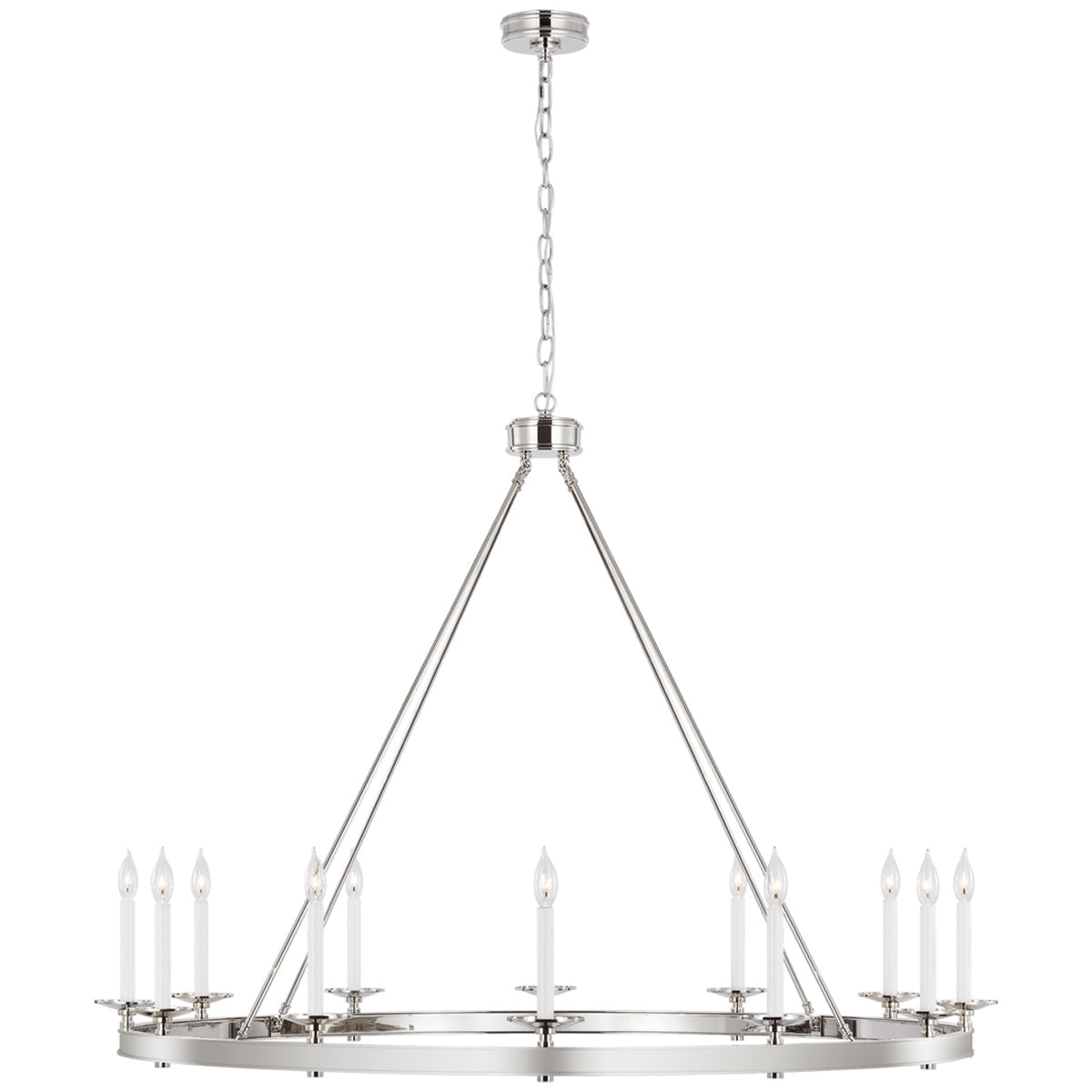 Visual Comfort Launceton Grande Ring Chandelier