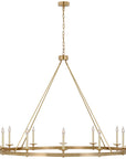 Visual Comfort Launceton Oversized Ring Chandelier