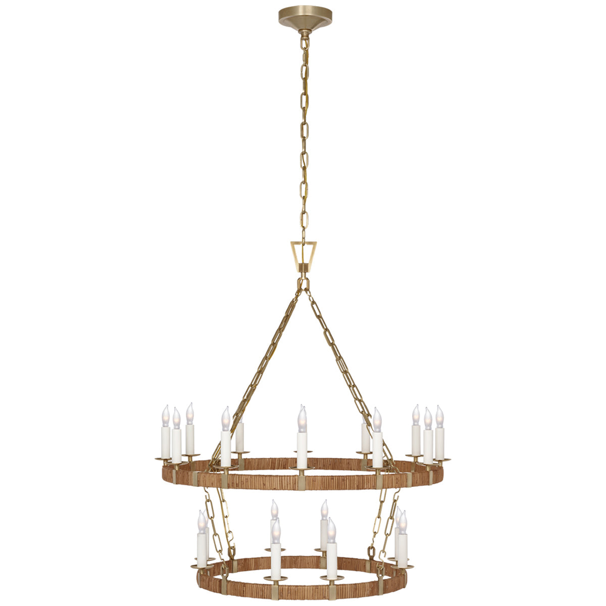 Visual Comfort Darlana Medium 2-Tier Chandelier