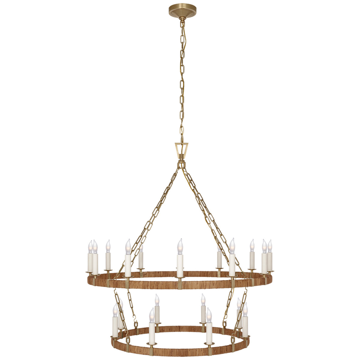 Visual Comfort Darlana Large 2-Tier Chandelier