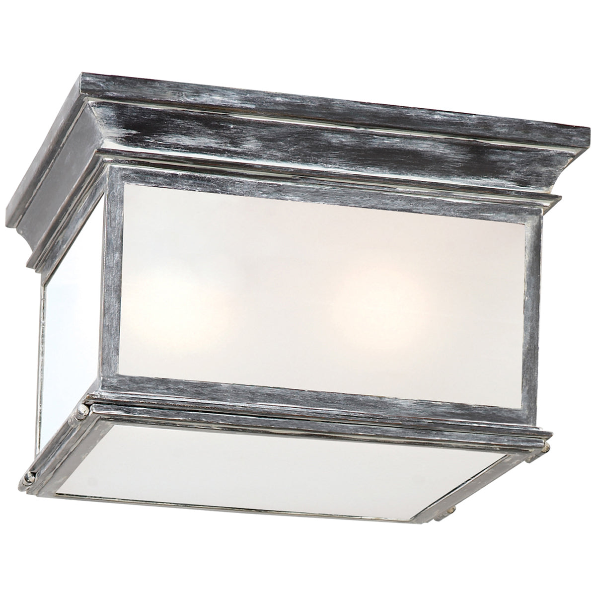 Visual Comfort Club Large Square Flush Mount