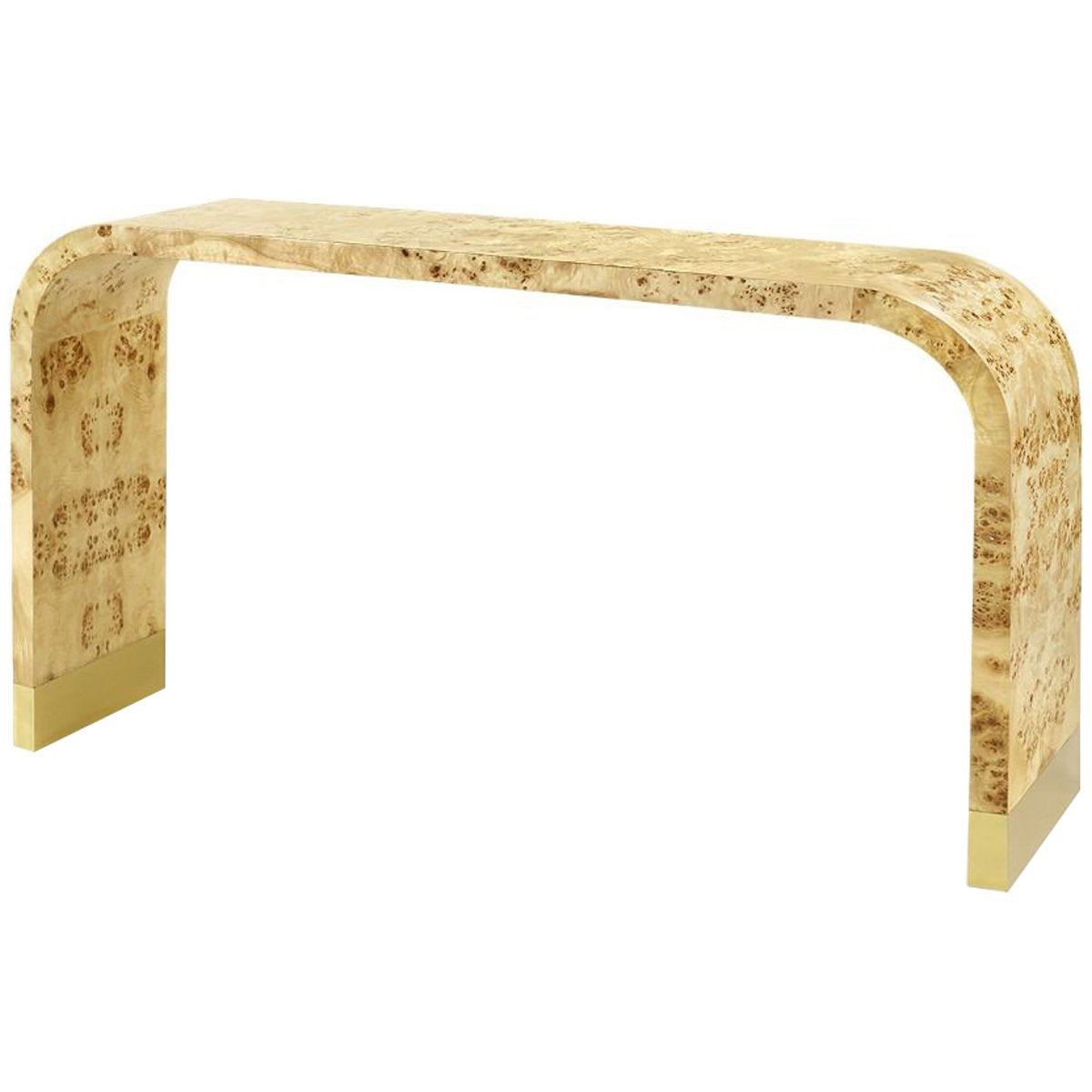 Villa &amp; House Emil Console Table - Burl