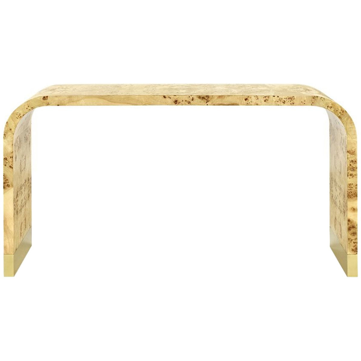 Villa &amp; House Emil Console Table - Burl