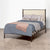 Made Goods Brennan Textured Bed in Beige Crystal Stone