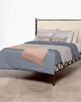 Made Goods Brennan Textured Bed in Beige Crystal Stone