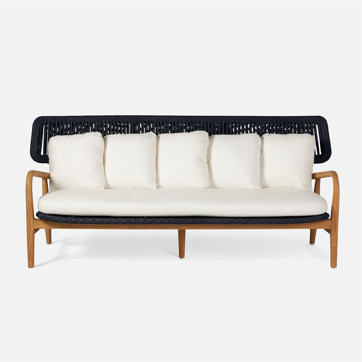 Made Goods Garrison Outdoor Sofa in Havel Velvet