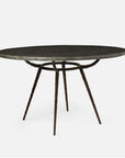 Made Goods Grace Dining Table in Faux Horn