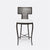 Made Goods Hadley Metal Outdoor Counter Stool in Alsek Fabric