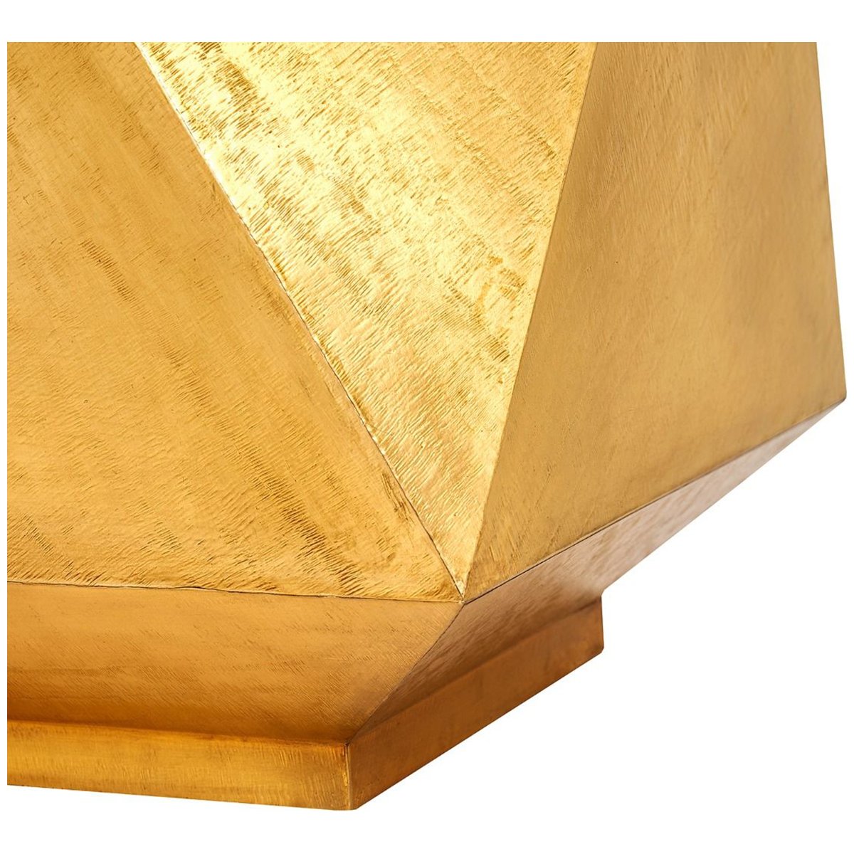 Villa &amp; House Hedron Side Table - Brass