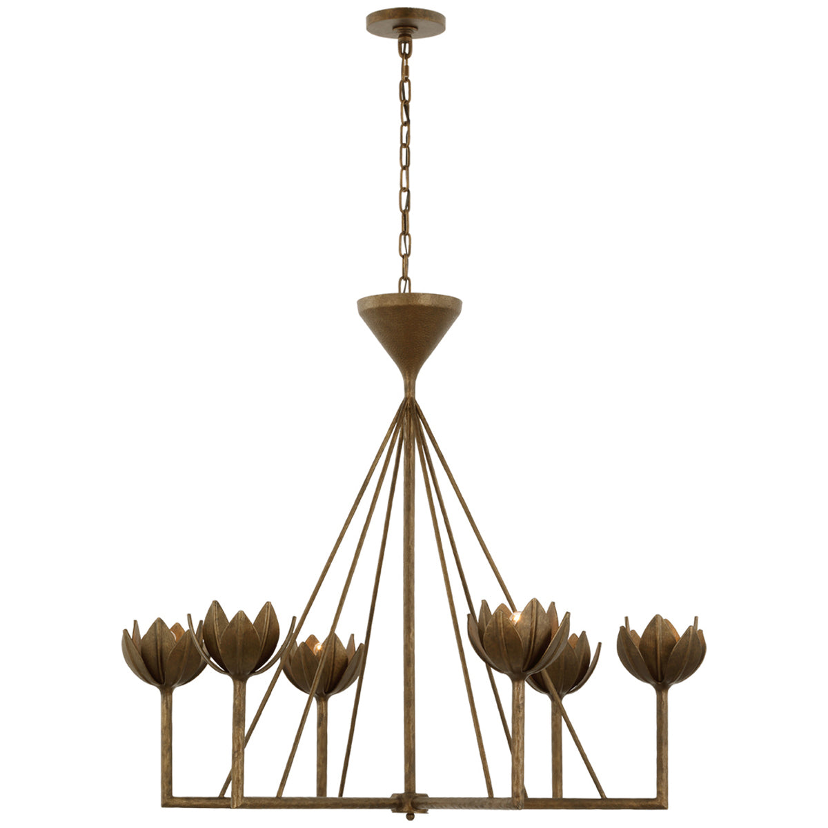 Visual Comfort Alberto Large Low Ceiling Chandelier